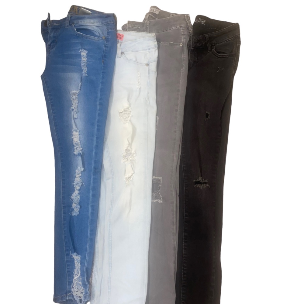 4 Pair of Assorted Jeans 1/2 size